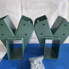 A-Frame Middle Swing Set Brackets, Heavy Duty Carbon Steel Swing Set Hardware wi