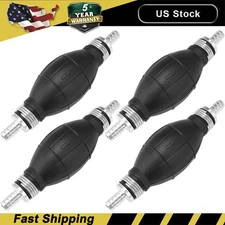 4* 3/8'' Hand Primer Bulb Outboard Car Marine Boat Gas Fuel Line Pump All Fuels