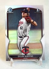 Dylan Questad 2023 Bowman Chrome 1st #BDC-25 Refractor Minnesota Twins