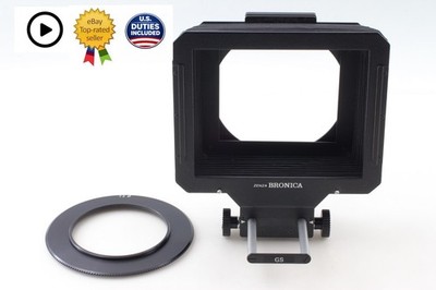 [N MINT] Zenza Bronica Bellows Lens Hood Shade For GS-1 Film Camera From JAPAN