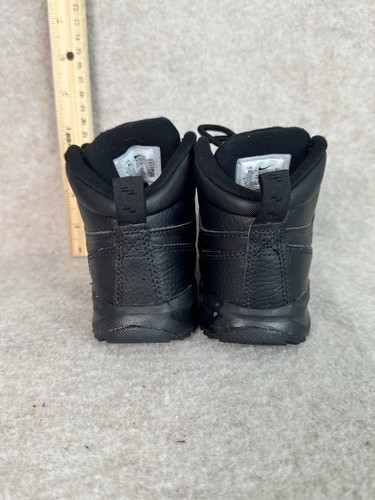 Nike Manoa LTR (TD) Boots Outdoor Toddler Shoes Black Size 8C - Picture 2 of 7