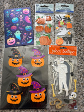 SandyLion Essentials Jolee's Boutique Halloween Sticker Embellishment Lot