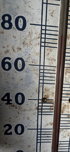 1930’s Vintage Pepsi Cola Thermometer "Double Dot" Sign M-32 - Picture 14 of 14