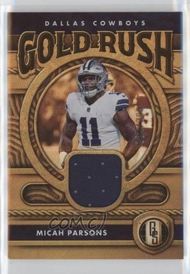 2022 Panini Gold Standard Gold Rush 204/299 Micah Parsons #GR-MPA uk2