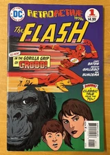 DC Comics Comic Book The Flash Retroactive Issue No.1 September 2011