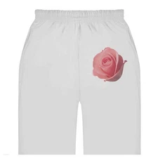 'Pink Rose' Adult Sweatpants / Joggers (JO021707)