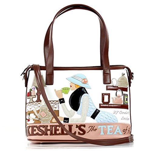 Braccialini women's leather handbag with pattern - Picture 4 of 7