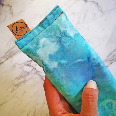 Eye Pillow Ashram / Linseed | 100% Cotton Lined Choose Scent
