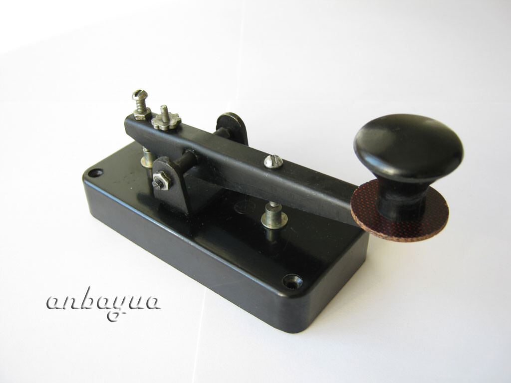 Vintage Morse Code Keyer Telegraph Straight Key, 1Pcs eBay