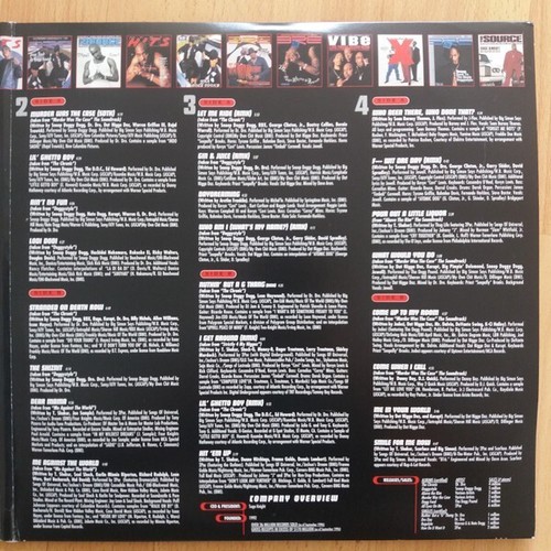 Death Row / Greatest Hits 12" Vinyl 2001 US Reissue 4LP Dr. Dre, Ice Cube, 2Pac - Picture 5 of 6
