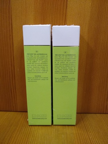 (2) M. Asam Vino Gold Intensive Lift Neck and Décolleté Cream 6.76 fl. Oz Total - Picture 4 of 9