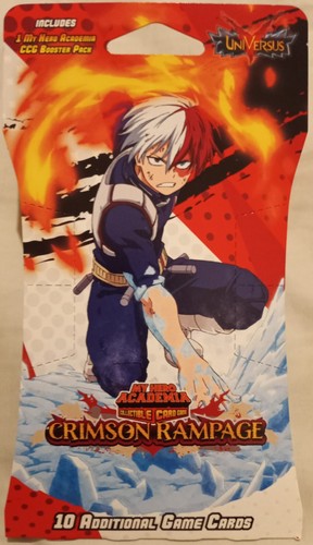 My Hero Academia CCG Sleeved Booster Pack Crimson Rampage Shoto my-hero-academia-ccg-sleeved-booster-pack-crimson-rampage-shoto
