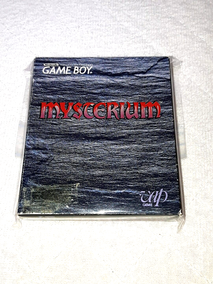 Gameboy Myscerium Complete BOX Rare Japan Nintendo vap. | eBay