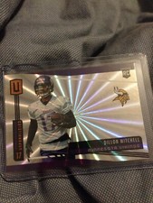 2019 Panini Unparalleled Football #242 Dillon Mitchell RC Sunburst