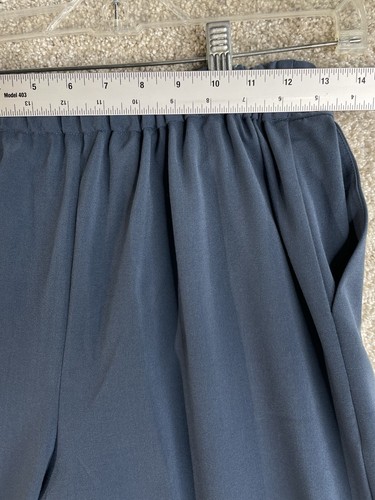 Nordstrom Pants Women's 4 Wide Leg Navy Midnight High Waist NWT - Picture 6 of 9