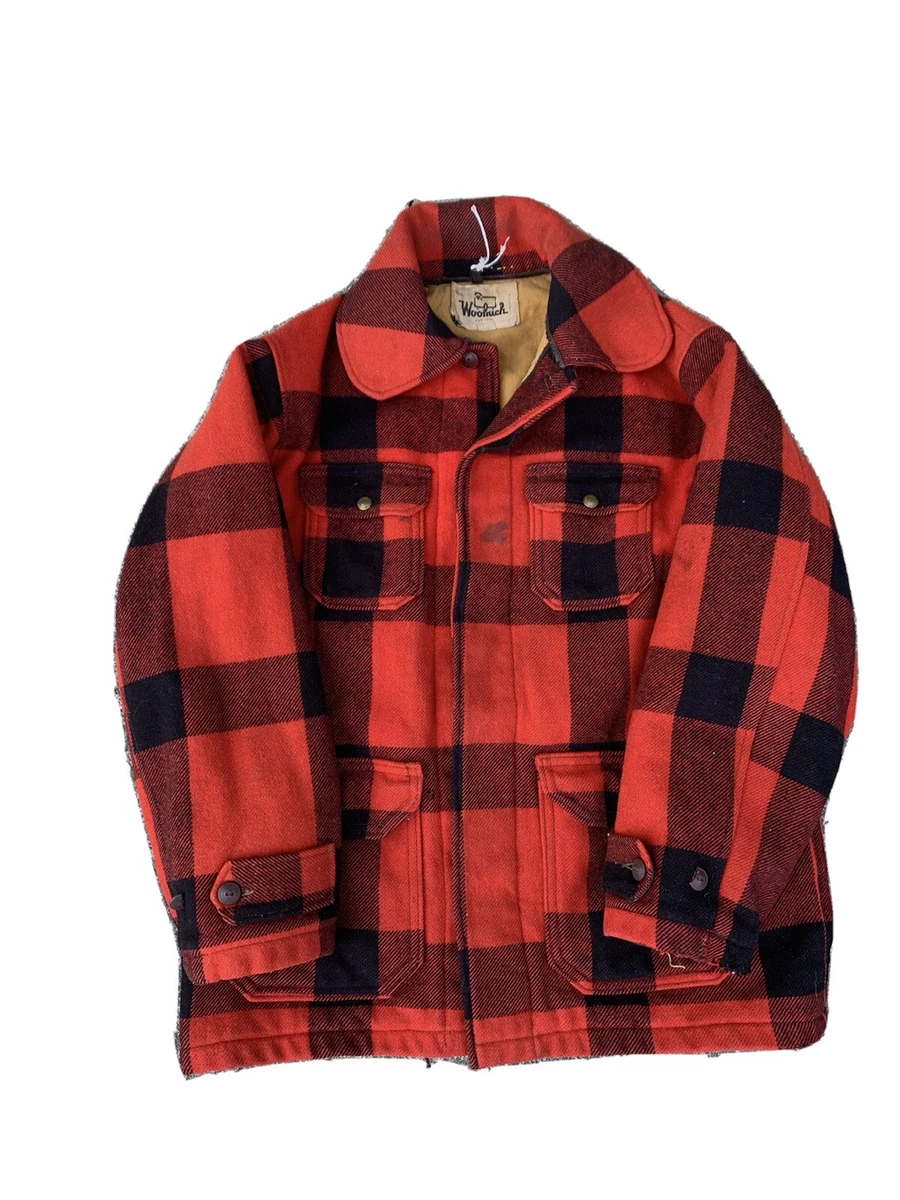 Plaid mackinaw jacket cheap