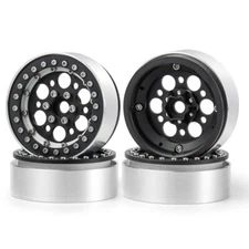 1/4X 1.9" Beadlock Metal Wheels Rims for 1/10 RC Axial SCX10 D90 TRX4 D110 CC01