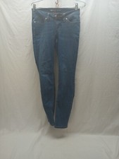 Levi's Bold Curve Low Rise Skinny Jeans Women's 7/28 Blue Cotton Blend