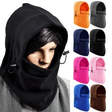 Winter Fleece Thermal Windproof Mask Balaclava Ski Full Face Mask for Men Women