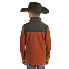 Powder River Outfitters  Children's Rust Softshell Jacket PRKO92RZY8-90