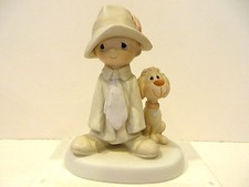 PRECIOUS MOMENTS  TO A SPECIAL DAD  FIGURINE