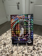 2022-23 Panini Mosaic ANTHONY EDWARDS Overdrive Prizm #18 Timberwolves SP Clean