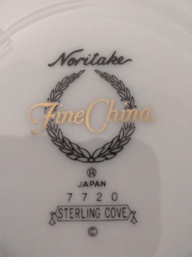 New Set of 12 Sterling Cove by Noritake Saucers - Made in Japan NIB - Picture 5 of 5