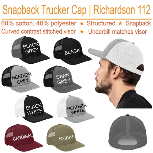Sombrero de camionero When Your Dead Inside Jolly AF vacaciones de Navidad para hombres mujeres - Imagen 4 de 22