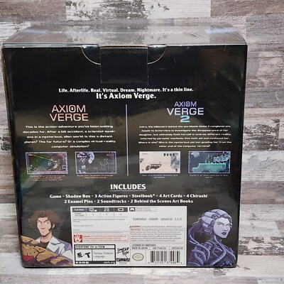 Axiom Verge 1 & 2 Double Pack Switch LRG Collectors Edition