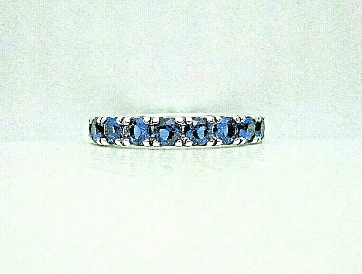 Sparkling Row Eternity Ring