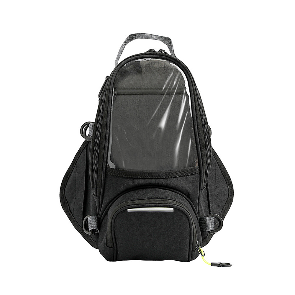 Motorcycle Tank Bag Waterproof Magnetic Motorbike Phone Holder Fuel Saddle Bags