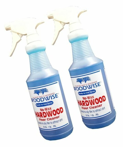 Woodwise Ready to Use No Wax Hardwood Floor Cleaner 32oz Spray Bottle
