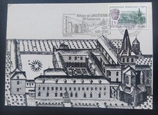 Carte Maximum Timbre N° 2349 Abbaye De Landévennec Oblitéré Landévennec 1985