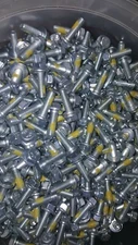(20) M6-1.0 x 20 / M6x20 Metric Hex Flange Bolt Grade 8.8  6mm x 20mm threadlock