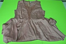 Meaneor Women's Sleeveless Lace V-neck A-Line Cocktail Party Dress Pink Medium