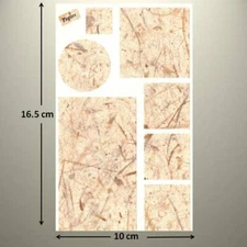 Mrs Grossman's Sticker - PAPIER - Natural Textured Handmade Paper  up to 20% OFF