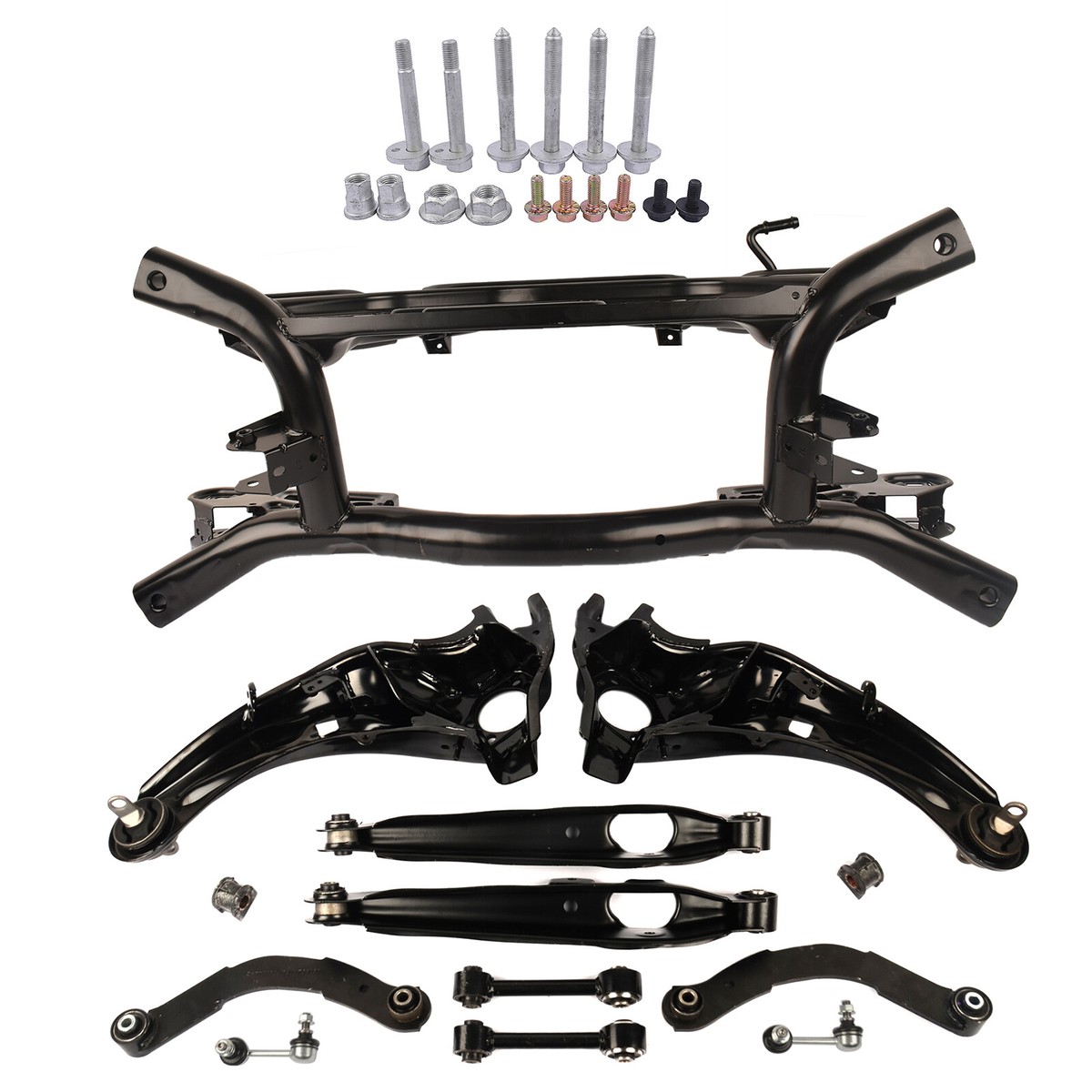 Coppia Bracci Oscillanti Posteriori Inferiori Per Dodge Caliber, Jeep Compass E Patriot - Ricambio Compatibile Con Codici OE 05105272AA, 5105272AB