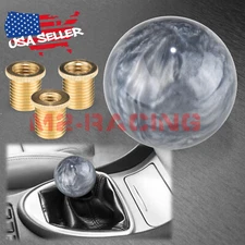 Universal Shifter Ball Marble Gray Car Manual Shift Knob Gear Stick Handle