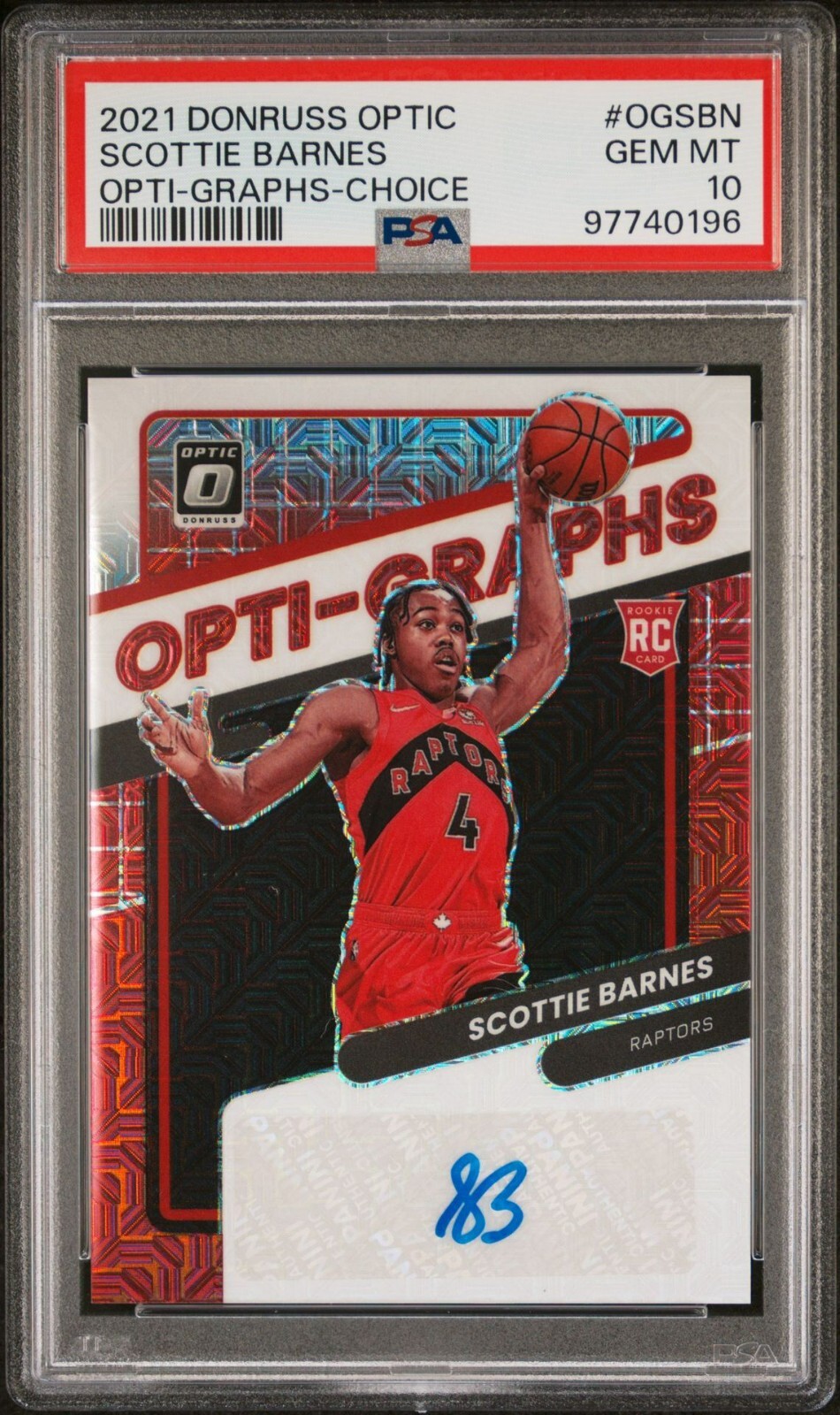 Scottie Barnes RC auto /50シリ