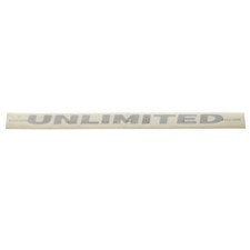 2004-2006 Jeep Wrangler Unlimited Decal Sticker Emblem Badge Nameplate Oem Mopar 2004-2006 Jeep Wrangler Unlimited Decal Sticker Emblem Badge Nameplate Oem Mopar