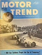 Motor Trend Magazine May 1950 Midget Racing