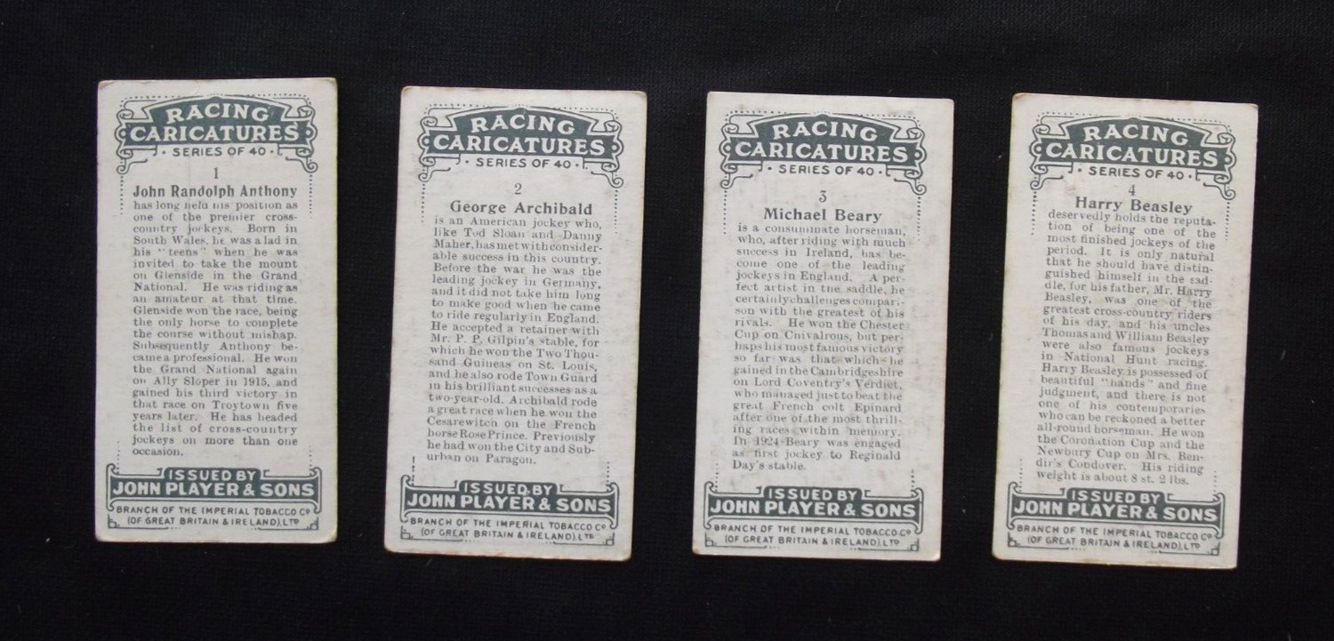 Aeroplane Series, Player's Cigarettes, 50-cards, 1926, UK