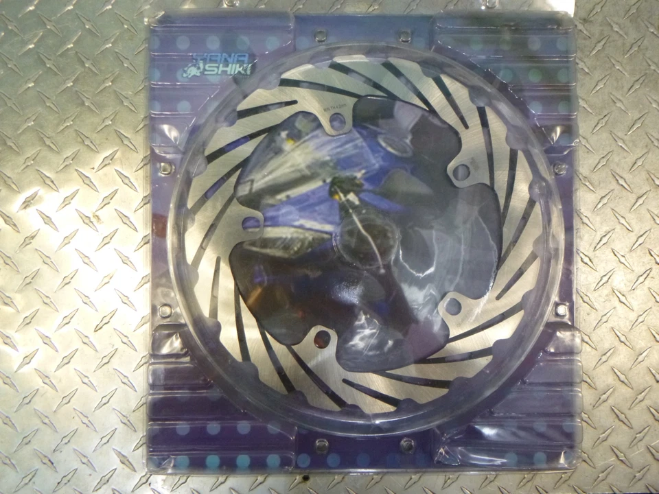 Rotor de disco de freno delantero izquierdo BMW S1000RR 2010-2017 hecho en EE. UU. Billet acero nuevo Foto 2 de 3