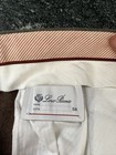 Loro Piana Men’s Pants, Sz 58 IT/ 41 x 29 US, Gray Melange 100% Cotton Italy — photo 8