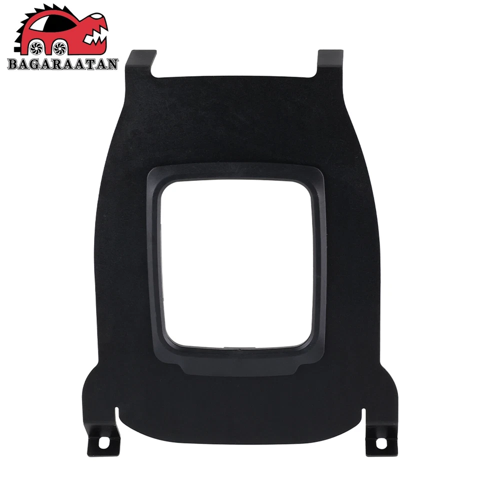 Black Aluminum For Maxim Shift Boot Delete Cover Plate For Honda Civic 1996-2000 - Image 4 of 4