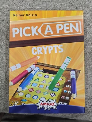 Pick a Pen: Crypts Board Game - Roll and Write by Amigo
