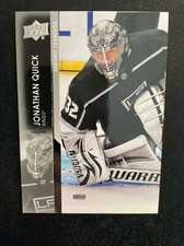 21-22 UD Series 2 Hockey French Parallel SP 336 Jonathan Quick