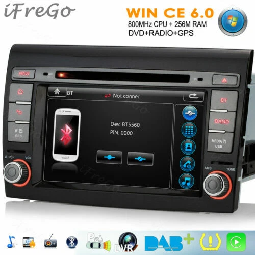 Autoradio e frontalini da auto dimensione 2 DIN USB per Fiat