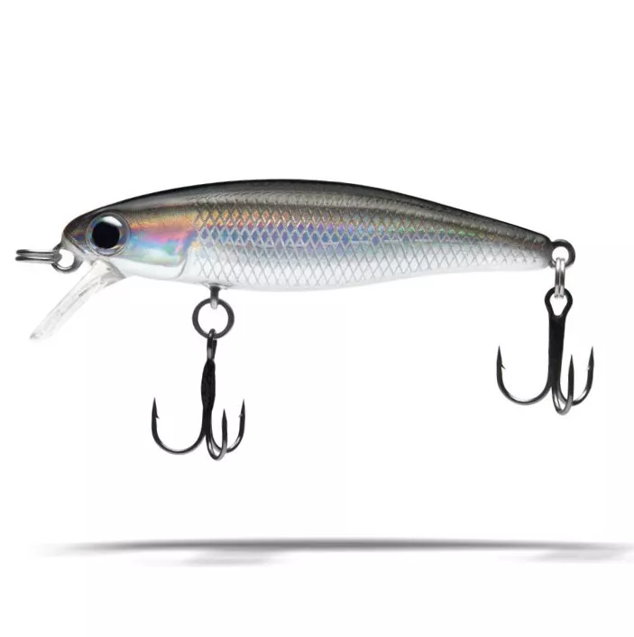 Trout Fishing Lure - Dynamic Lures HD TROUT (Silver/Black)