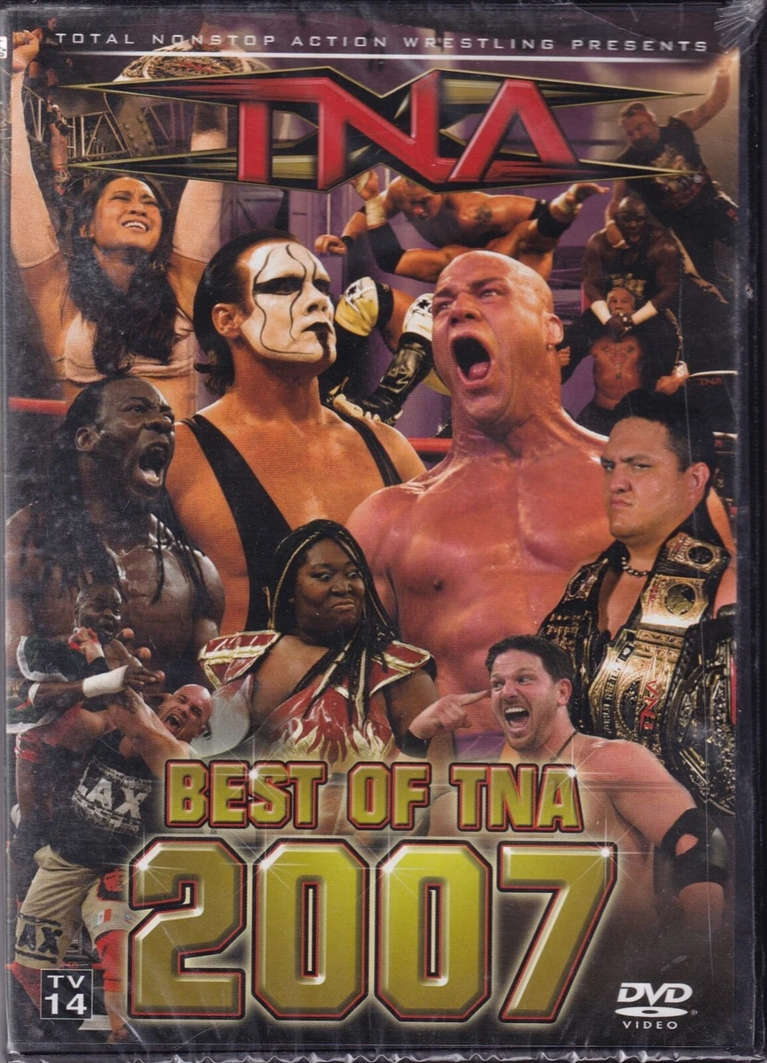 TNA Wrestling Best of 2007 DVD Sting Kurt Angle Samoa Joe Booker T